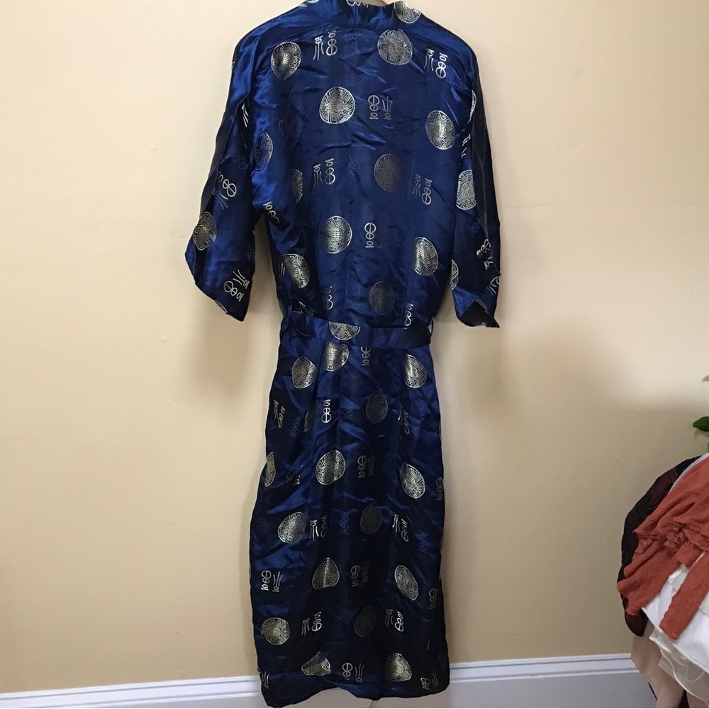 Authentic Japanese Dressing robe, kimono (XL) - Picture 6 of 11